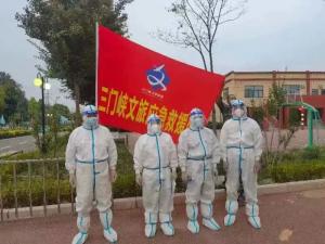 市文旅集團(tuán)一線戰(zhàn)“疫”之：北方游船員工化身“大白”，守護(hù)隔離點(diǎn)群眾安全